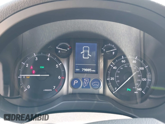 2019 Lexus GX 460 z VIN JTJBM7FX3K5222495, wystawiony jako IAAI lot #42041952 z przebiegiem 79 885 mil mil oraz . Historia ofert i sprzedaży dostępna na DreamBid. Obrazek 7.