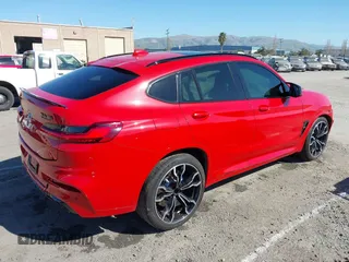 2021 BMW X4 M with VIN 5YMUJ0C08M9H70033, listed as a IAAI auction lot 41671276 with 18,151 mi miles. Bid and sale history available at carsss.com. Image 4.