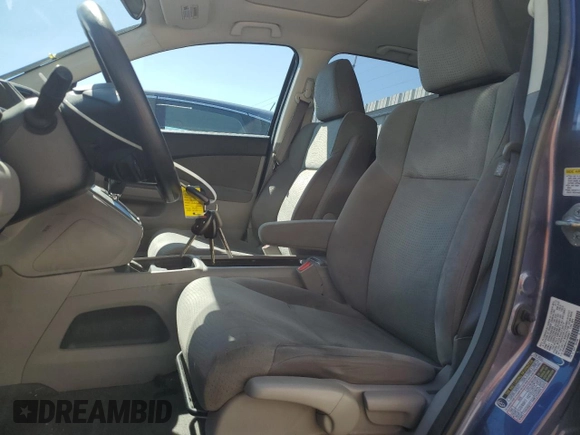 2013 Honda CR-V EX with VIN 2HKRM4H51DH689817, listed as a Copart auction lot 53637875 with 161,301 mi miles and Salvage Title. Bid and sale history available at carsss.com. Image 7.