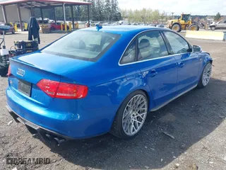 2011 Audi S4 Prestige with VIN WAUKGAFL4BA090758, listed as a IAAI auction lot 41953468 with 51,626 mi miles. Bid and sale history available at carsss.com. Image 4.
