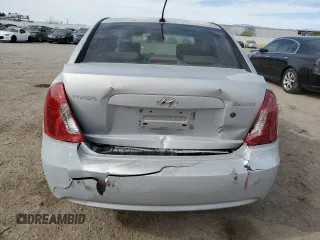 2009 Hyundai Accent Auto GLS with VIN KMHCN46C09U310271, listed as a Copart auction lot 51095345 with 135,800 mi miles and Salvage Title. Bid and sale history available at carsss.com. Image 6.