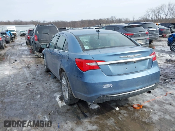2011 Chrysler 200 Touring with VIN 1C3BC1FB3BN603257, listed as a IAAI auction lot 41649443 with 137,232 mi miles. Bid and sale history available at carsss.com. Image 3.