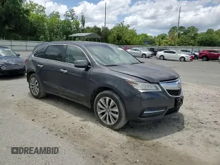 2014 Acura MDX Technology with VIN 5FRYD3H45EB010336, listed as a Copart auction lot 48756895 with 115,526 mi miles and Salvage Title. Bid and sale history available at carsss.com. Image 12.