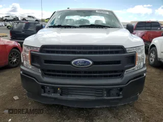 2018 Ford F-150 XL with VIN 1FTMF1C5XJKD81584, listed as a Copart auction lot 48009665 with 96,612 mi miles and Salvage title. Bid and sale history available at DreamBid. Image 5.