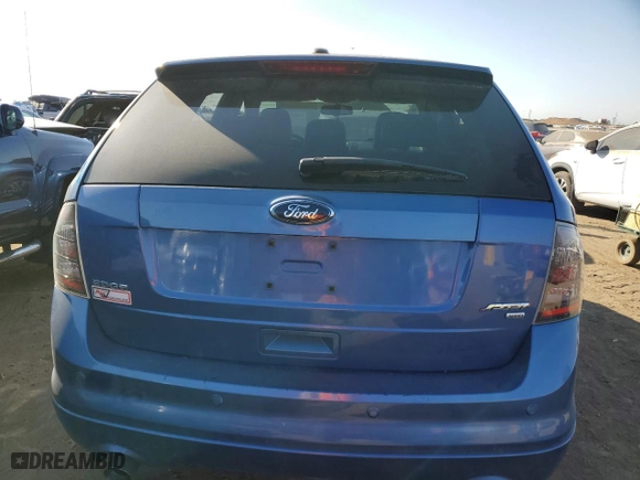 2010 Ford Edge Sport with VIN 2FMDK4AC2ABA66296, listed as a Copart auction lot 75672054 with 144,210 mi miles and Salvage Title. Bid and sale history available at carsss.com. Image 6.