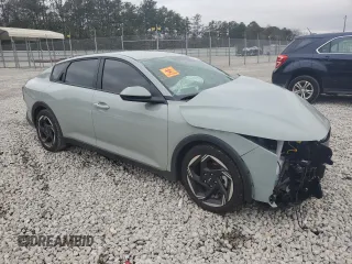 2025 Kia K4 EX with VIN 3KPFU4DE2SE014763, listed as a Copart auction lot 41344835 with 0 mi miles and Salvage Title. Bid and sale history available at carsss.com. Image 4.