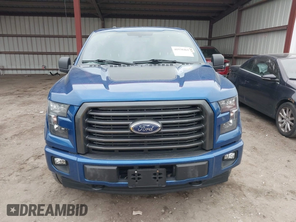 2017 Ford F-150 XL with VIN 1FTFW1EG9HFB81208, listed as a IAAI auction lot 41938462 with 107,121 mi miles. Bid and sale history available at carsss.com. Image 12.