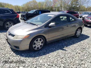 2006 Honda Civic Cpe LX with VIN 2HGFG12606H528429, listed as a Copart auction lot 54141545 with 150,503 mi miles and Clean Title. Bid and sale history available at carsss.com. Image 1.