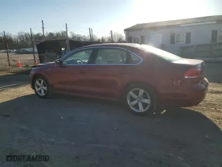 2015 Volkswagen Passat 1.8T Limited Edition with VIN 1VWAT7A3XFC096138, listed as a Copart auction lot 48320265 with 186,707 mi miles and Salvage Title. Bid and sale history available at carsss.com. Image 2.