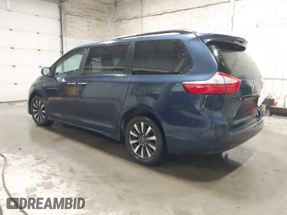 2018 Toyota Sienna XLE with VIN 5TDDZ3DC5JS198019, listed as a IAAI auction lot 42359536 with 56,224 mi miles and . Bid and sale history available at DreamBid. Image 3.