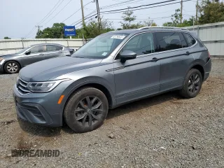 2022 Volkswagen Tiguan SE with VIN 3VV2B7AX0NM055559, listed as a Copart auction lot 60756845 with 25,609 mi miles and Salvage title. Bid and sale history available at DreamBid. Image 1.