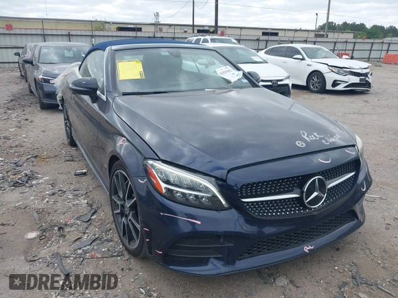 2020 Mercedes-Benz C 300 with VIN W1KWK8DB3LG015172, listed as a IAAI auction lot 42029492 with 43,155 mi miles and . Bid and sale history available at DreamBid. Image 1.