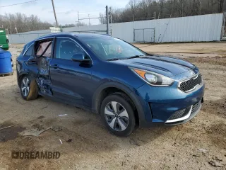 2018 Kia Niro LX with VIN KNDCB3LC2J5114200, listed as a Copart auction lot 43015215 with 172,600 mi miles and Salvage Title. Bid and sale history available at carsss.com. Image 4.