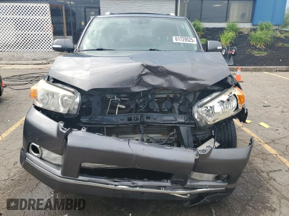 2011 Toyota 4Runner Trail with VIN JTEBU5JR2B5038984, listed as a Copart auction lot 61729525 with 253,680 mi miles and Clean title. Bid and sale history available at DreamBid. Image 5.