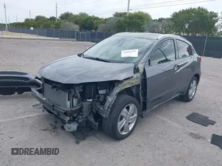 2019 Honda HR-V EX with VIN 3CZRU5H56KM728523, listed as a IAAI auction lot 41810573 with 55,095 mi miles. Bid and sale history available at carsss.com. Image 2.