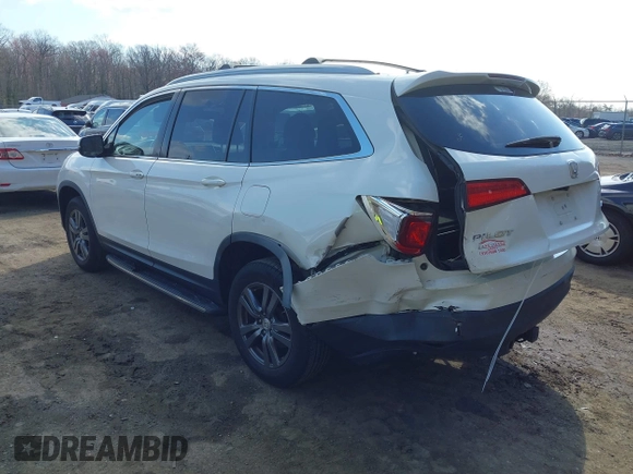 2017 Honda Pilot EX-L z VIN 5FNYF6H71HB061036, wystawiony jako IAAI lot #41891446 z przebiegiem 194 566 mil mil oraz . Historia ofert i sprzedaży dostępna na DreamBid. Obrazek 3.