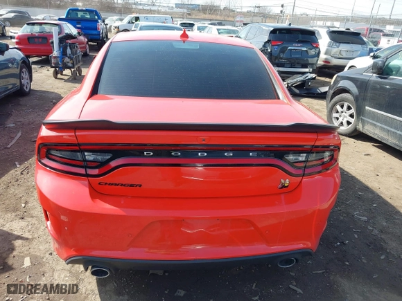 2020 Dodge Charger Scat Pack with VIN 2C3CDXGJ9LH135751, listed as a IAAI auction lot 41661561 with 38,162 mi miles. Bid and sale history available at carsss.com. Image 16.