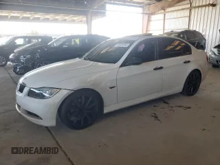 2007 BMW 3 Series 328i with VIN WBAVC53537FZ80345, listed as a Copart auction lot 63924885 with Not provided miles and Non repairable. Bid and sale history available at DreamBid. Image 1.