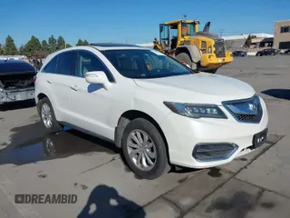 2016 Acura RDX with VIN 5J8TB3H35GL002912, listed as a IAAI auction lot 41344983 with 100,123 mi miles. Bid and sale history available at carsss.com. Image 1.