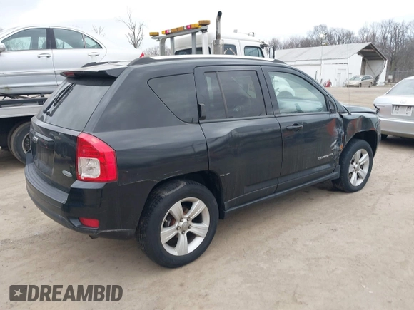 2012 Jeep Compass Latitude with VIN 1C4NJDEB1CD555704, listed as a IAAI auction lot 41713800 with 198,553 mi miles and . Bid and sale history available at DreamBid. Image 4.