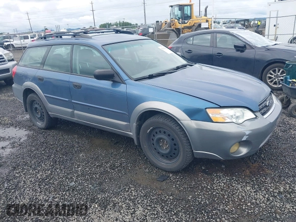 2006 Subaru Legacy Outback with VIN 4S4BP61C167346666, listed as a IAAI auction lot 42239108 with 94,670 mi miles and . Bid and sale history available at DreamBid. Image 1.