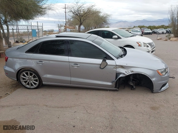 2016 Audi A3 1.8T Premium with VIN WAUA7GFF2G1017615, listed as a IAAI auction lot 41725731 with 70,332 mi miles. Bid and sale history available at carsss.com. Image 13.