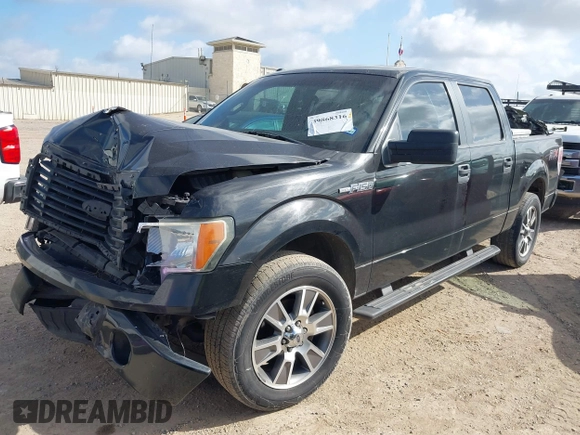 2014 Ford F-150 XL with VIN 1FTEW1CM2EFC12721, listed as a IAAI auction lot 39868316 with 272,351 mi miles. Bid and sale history available at carsss.com. Image 16.