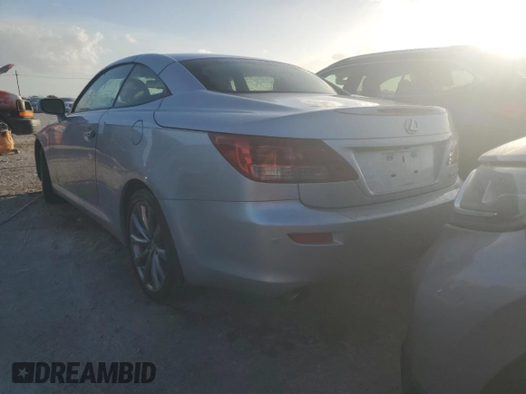 2014 Lexus IS 250 C with VIN JTHFF2C25E2529794, listed as a Copart auction lot 78642364 with Not provided miles and Non repairable. Bid and sale history available at DreamBid. Image 6.