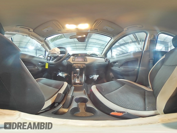 2021 Nissan Versa SV with VIN 3N1CN8EV2ML843775, listed as a Copart auction lot 56250945 with 80,877 mi miles and Salvage title. Bid and sale history available at DreamBid. Image 14.