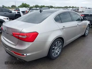 2014 Kia Cadenza Limited with VIN KNALN4D71E5137744, listed as a IAAI auction lot 42063014 with 61,310 mi miles. Bid and sale history available at carsss.com. Image 4.