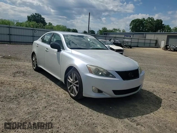2006 Lexus IS 250 with VIN JTHBK262465011858, listed as a Copart auction lot 55466245 with 195,210 mi miles and Salvage title. Bid and sale history available at DreamBid. Image 13.
