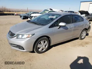 2014 Honda Civic LX with VIN 19XFB2F58EE059735, listed as a Copart auction lot 83698064 with 110,458 mi miles and Salvage Title. Bid and sale history available at carsss.com. Image 1.