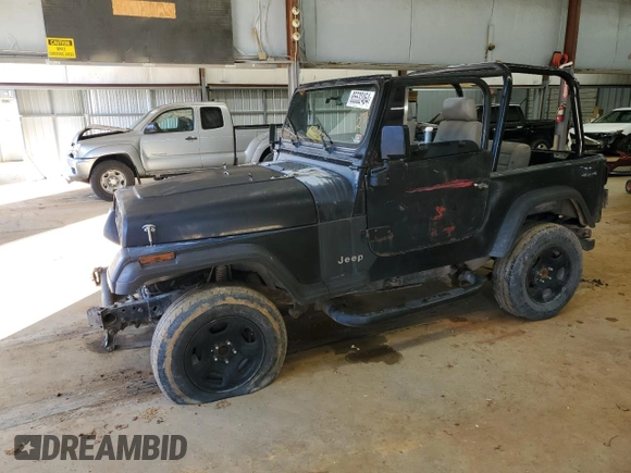 1994 Jeep Wrangler S with VIN 1J4FY19P0RP413690, listed as a Copart auction lot 85532464 with 164,148 mi miles and Salvage Title. Bid and sale history available at carsss.com. Image 1.