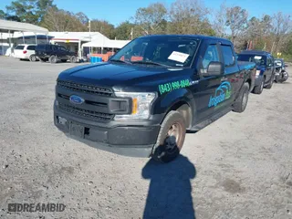 2018 Ford F-150 XL with VIN 1FTEW1CP0JFB02822, listed as a IAAI auction lot 41259871 with 125,954 mi miles. Bid and sale history available at carsss.com. Image 2.