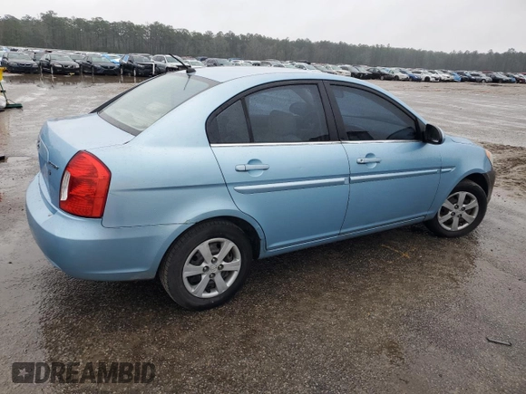 2009 Hyundai Accent Auto GLS with VIN KMHCN46C89U384585, listed as a Copart auction lot 48125625 with 158,089 mi miles and Clean Title. Bid and sale history available at carsss.com. Image 3.