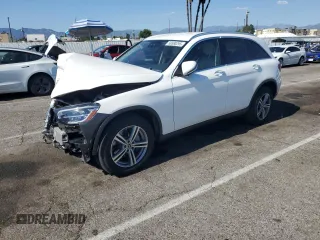 2022 Mercedes-Benz GLC 300 with VIN W1N0G8DB7NG104529, listed as a Copart auction lot 56580295 with 24,364 mi miles and Salvage title. Bid and sale history available at DreamBid. Image 1.