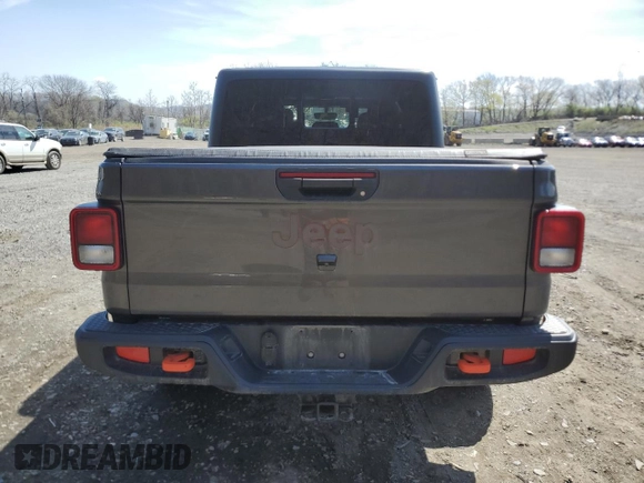 2022 Jeep Gladiator Mojave with VIN 1C6JJTEG4NL163076, listed as a Copart auction lot 53728895 with 60,192 mi miles and Salvage title. Bid and sale history available at DreamBid. Image 6.