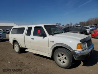 2003 Ford Ranger XL Fleet with VIN 1FTZR45E43PA26802, listed as a Copart auction lot 47293085 with 182,931 mi miles and Salvage Title. Bid and sale history available at carsss.com. Image 4.