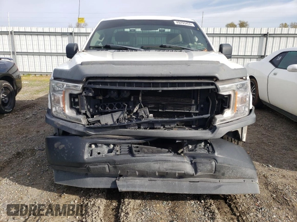 2018 Ford F-150 XL with VIN 1FTMF1CB7JFB12392, listed as a Copart auction lot 49293455 with 172,919 mi miles and Salvage Title. Bid and sale history available at carsss.com. Image 5.