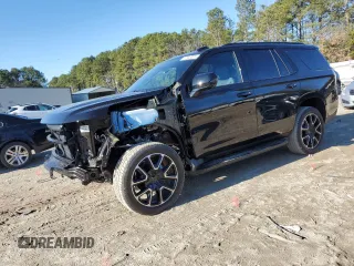 2025 Chevrolet Tahoe z VIN 1GNS6RRD6SR167146, wystawiony jako Copart lot #47183055 z przebiegiem 689 mil mil oraz Szkoda całkowita • Salvage title. Historia ofert i sprzedaży dostępna na DreamBid. Obrazek 1.
