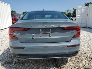 2024 Volvo S60 Core Dark Theme with VIN 7JRL12FK3RG321244, listed as a Copart auction lot 63919284 with 5,887 mi miles and Clean Title. Bid and sale history available at carsss.com. Image 6.