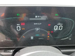2023 Kia Niro EX with VIN KNDCR3LE3P5053638, listed as a Copart auction lot 49709135 with 18,645 mi miles and Salvage Title. Bid and sale history available at carsss.com. Image 9.