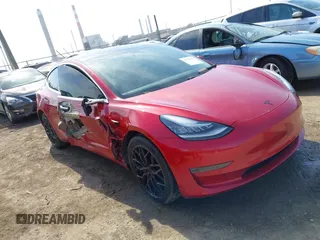 2020 Tesla Model 3 Long Range with VIN 5YJ3E1EB9LF666066, listed as a IAAI auction lot 41759976 with 69,323 mi miles. Bid and sale history available at carsss.com. Image 1.