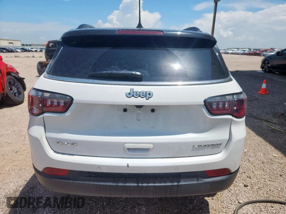2025 Jeep Compass Limited z VIN 3C4NJDCN1ST523924, wystawiony jako Copart lot #63742705 z przebiegiem 22 210 mil mil oraz Czysty tytuł • Clean title. Historia ofert i sprzedaży dostępna na DreamBid. Obrazek 6.