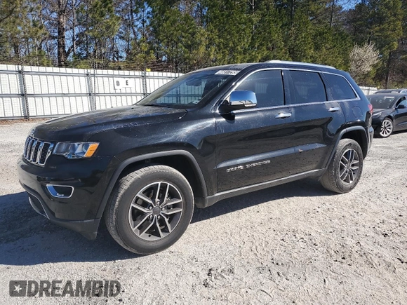 2020 Jeep Grand Cherokee Limited with VIN 1C4RJEBG9LC266079, listed as a Copart auction lot 46817295 with 85,126 mi miles and Salvage Title. Bid and sale history available at carsss.com. Image 1.