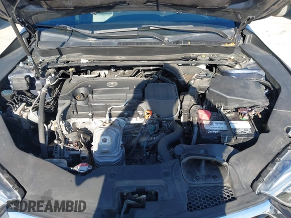2018 Acura TLX w/Technology Pkg with VIN 19UUB1F59JA003755, listed as a IAAI auction lot 41579263 with 73,161 mi miles. Bid and sale history available at carsss.com. Image 10.
