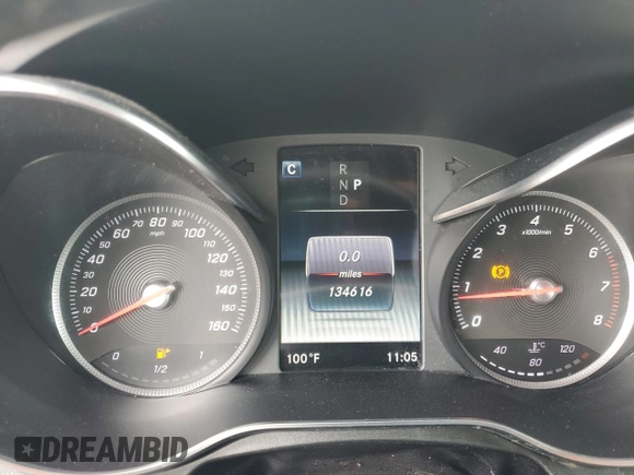 2017 Mercedes-Benz GLC with VIN WDC0G4JB3HV011392, listed as a Copart auction lot 53851535 with 134,616 mi miles and Clean Title. Bid and sale history available at carsss.com. Image 9.