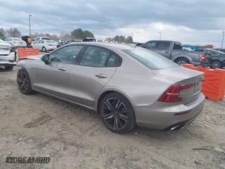 2019 Volvo S60 R-Design with VIN 7JRA22TM0KG004179, listed as a IAAI auction lot 41716942 with 27,466 mi miles. Bid and sale history available at carsss.com. Image 3.