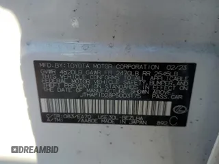 2023 Lexus IS 500 F Sport Performance z VIN JTHAP1D28P5003175, wystawiony jako Copart lot #46109995 z przebiegiem 26 486 mil mil oraz Szkoda całkowita • Salvage title. Historia ofert i sprzedaży dostępna na DreamBid. Obrazek 12.
