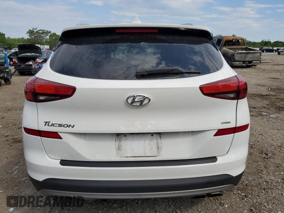 2020 Hyundai Tucson Sport with VIN KM8J3CAL0LU155937, listed as a Copart auction lot 56242685 with 78,107 mi miles and Salvage title. Bid and sale history available at DreamBid. Image 6.